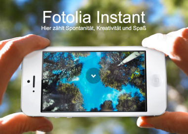 Geld verdienen mit eigenen Handy-Fotos: Die Fotolia Instant App