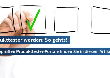 Produkttester werden und Geld verdienen ↻ Täglich neue Produkttests