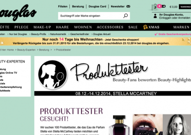 Douglas Produkttester werden: So geht’s!