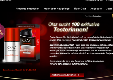 Olaz Produkttester werden – So geht’s!