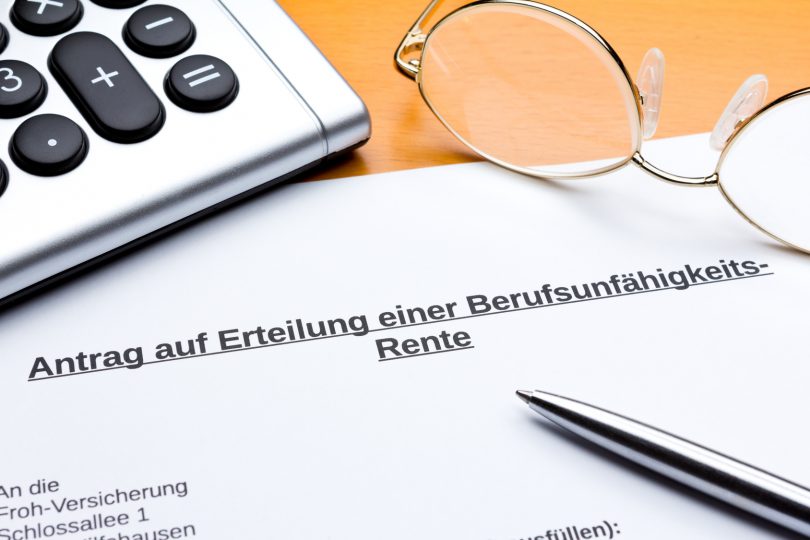 Berufsunfähigkeitsrente - das müssen Sie wissen!