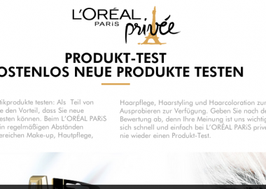 Produkttester Loreal werden: So gehts!