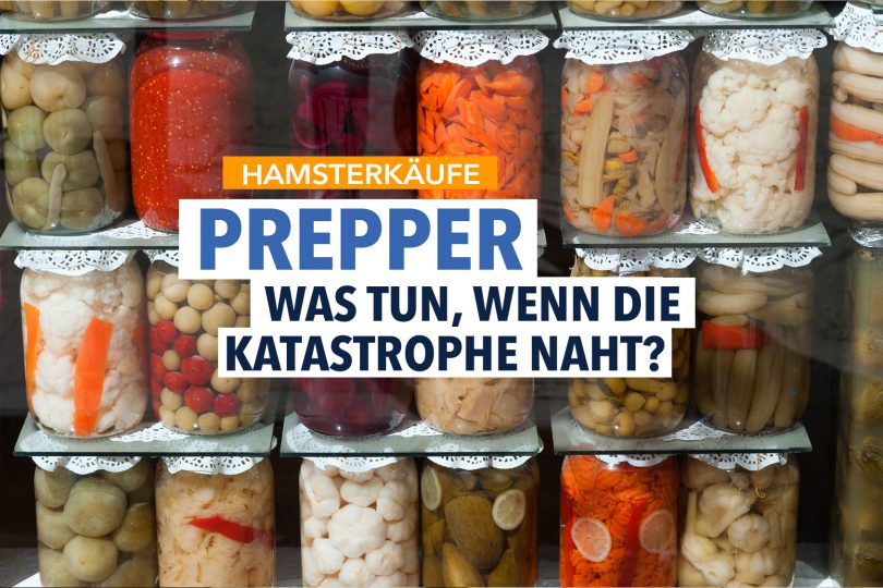 Hamsterkäufe: Wie Prepper sich auf den Ernstfall vorbereiten