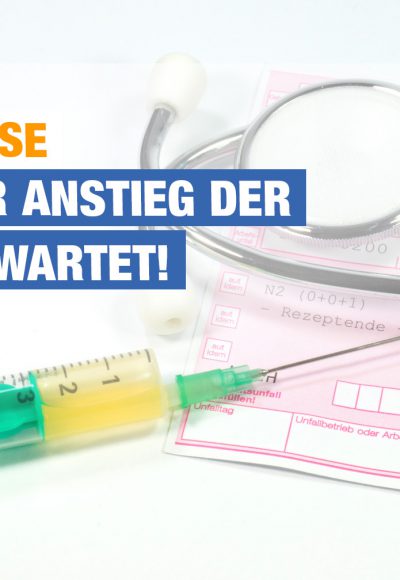 Höhere Krankenkassen-Beiträge drohen!