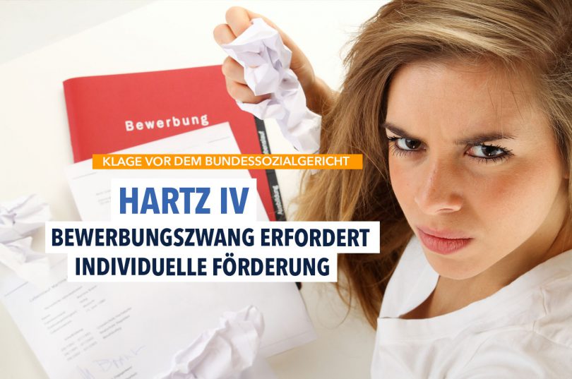 Hartz IV: Bei Bewerbungszwang müssen Kosten übernommen werden