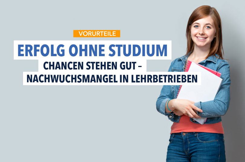 Spitzengehalt nur mit Studium? Nicht unbedingt!