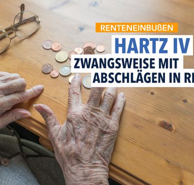 Hartz IV: Immer mehr Ältere werden in Rente geschickt