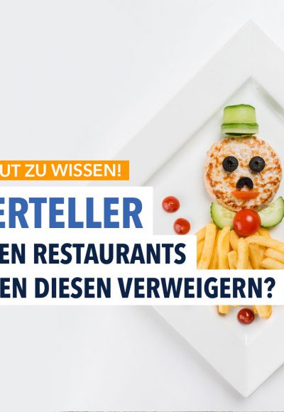 Kinderteller im Restaurant: Auch für Erwachsene?