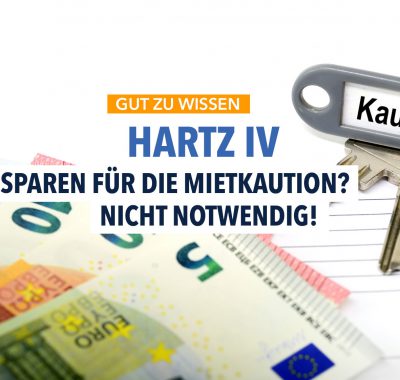 Hartz IV: Mietkaution von den Regelleistungen abzuzahlen?