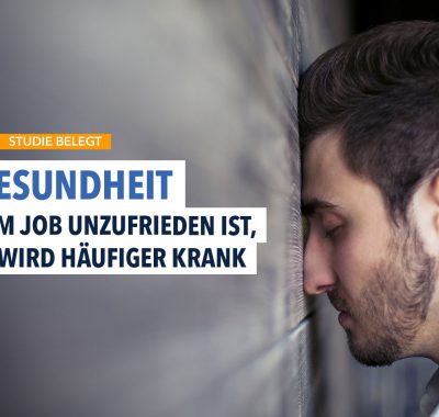 Unzufriedenheit im Job wirkt sich negativ auf die Gesundheit aus.