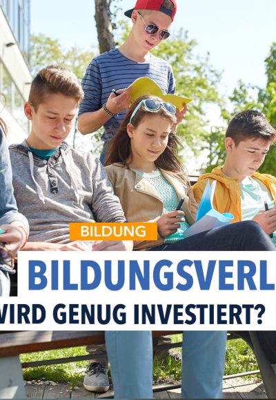 Zahl der Bildungsverlierer stagniert – Deutschland investiert zu wenig in Bildung