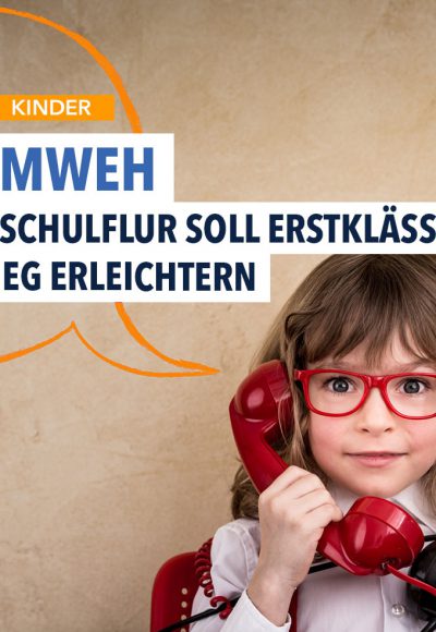 Macht Heimwehtelefon für Erstklässler bald Schule?