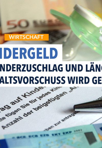 Kindergelderhöhung: Familienministerin fordert weitere Entlastungen