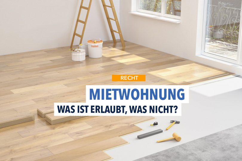 Mietwohnung: Was darf man alles verändern?