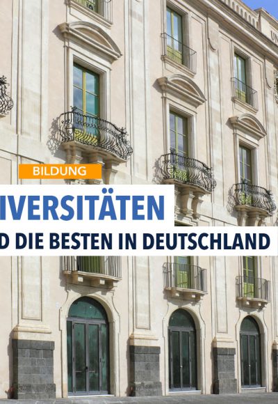 Studieren an Deutschlands besten Universitäten