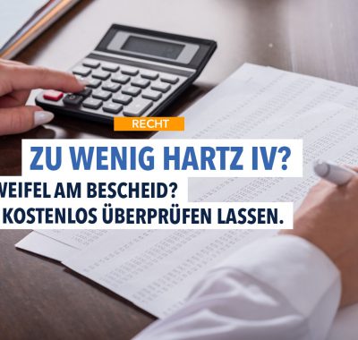 Die Hälfte aller Hartz-4-Empfänger bekommt zu wenig Geld: So prüfen Sie, ob Sie zu wenig erhalten!