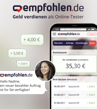 empfohlen.de - Geld verdienen mit bezahlten Aufträgen